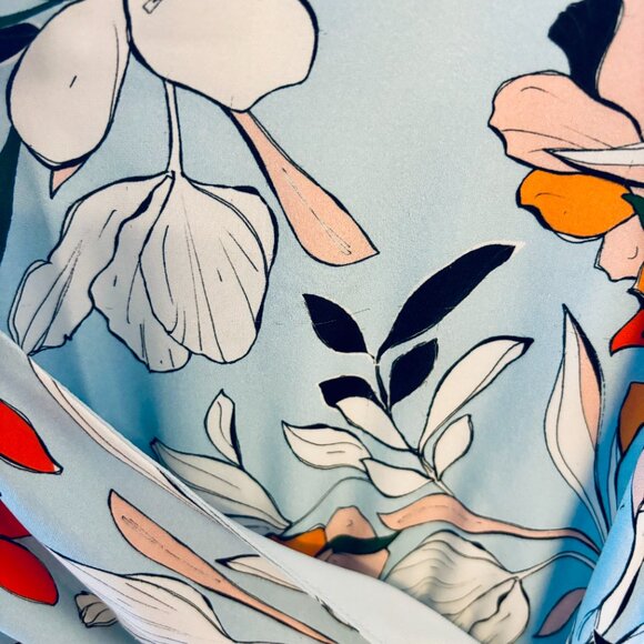 Parker Demi High-Low Silk Dress - Picture 7 of 10